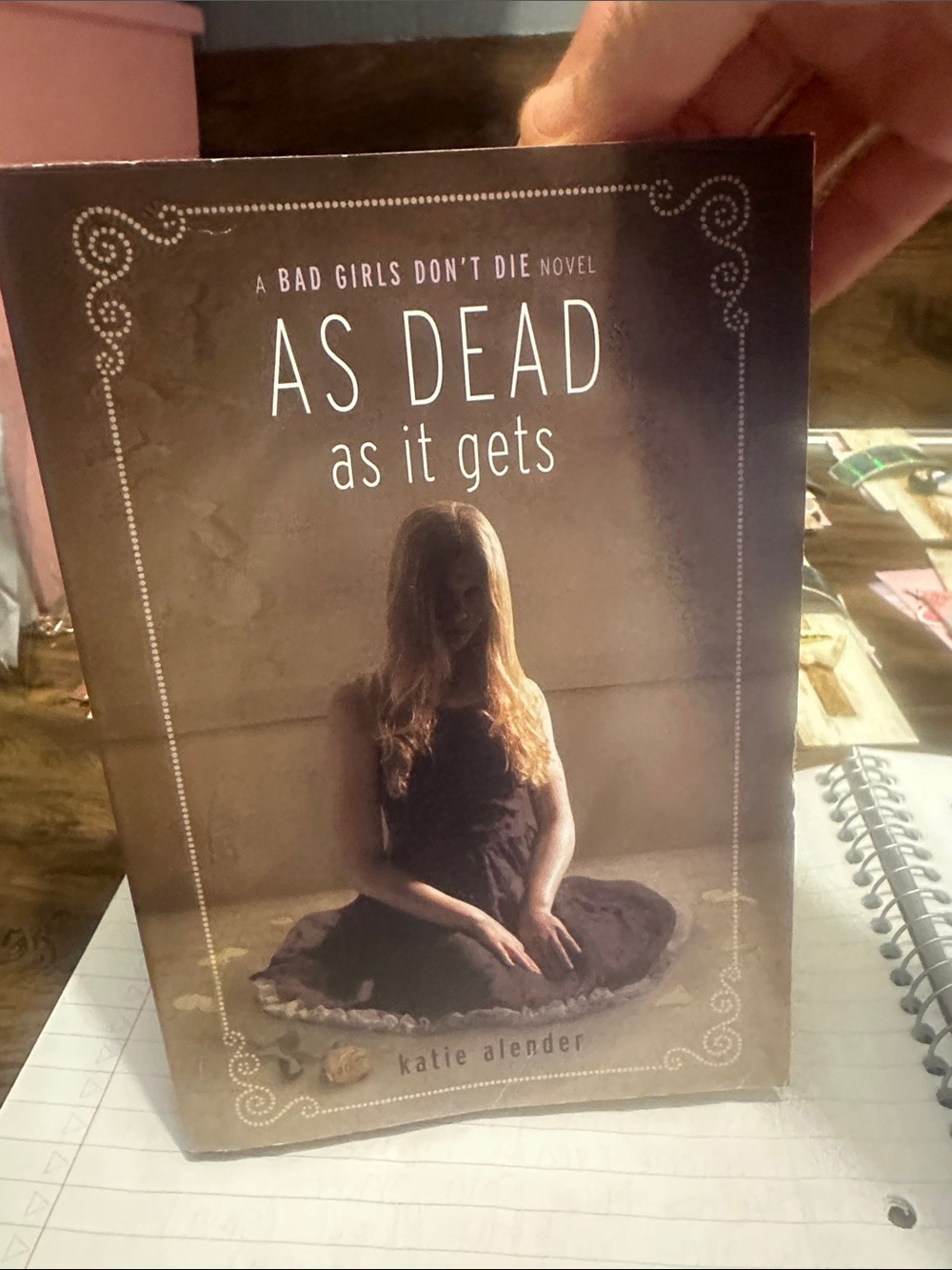 As Dead As It Gets by Katie Alender Paperback YA Horror Scholastic